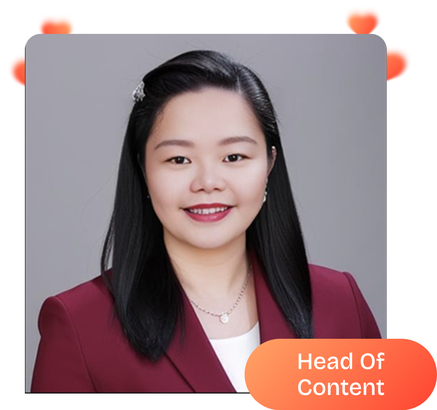 Headshot of Bhea Sagayo, head of content at GoreAd.